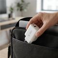 Caricabatterie da muro Tech-Protect NCA65W-GAN da 65W con USB-C PD e USB-A QC3.0 - Bianco