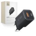Tech-Protect NCM33W Caricatore da parete a doppia porta da 30W - Nero