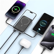 Tech-Protect PB31 LifeMag Power bank wireless magnetico - 15W - Nero