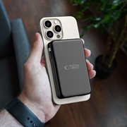 Tech-Protect PB31 LifeMag Power bank wireless magnetico - 15W - Nero
