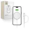 Tech-Protect QI15W-A44 Caricabatterie wireless MagSafe 15W - Bianco
