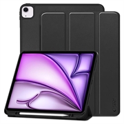 Custodia Folio Tri-Fold Tech-Protect SmartCase Pen per iPad Air 13 2024/2025 - Nera