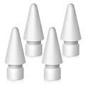 Tech-Protect - Confezione da 4 punte per Apple Pencil - Bianco