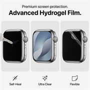 Apple Watch Series 12 Tech-Protect Supreme Set Pellicola protettiva - 46mm - 3 pz. - Trasparente