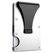 Portacarte/portafoglio RFID Tech-Protect Thorn - Argento metallizzato