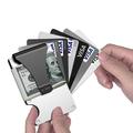 Portacarte/portafoglio RFID Tech-Protect Thorn - Argento metallizzato