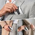 Portacarte/portafoglio RFID Tech-Protect Thorn - Argento metallizzato