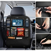 Tech-Protect UCA200: organizer da auto per sedile posteriore con scomparti multipli - Nero