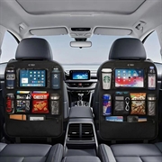 Tech-Protect UCA200: organizer da auto per sedile posteriore con scomparti multipli - Nero