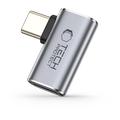 Tech-Protect UltraBoost AA01 Adattatore USB-C ad angolo retto - 40Gbps - Grigio