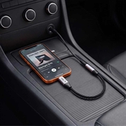 Adattatore Tech-Protect UltraBoost USB-C/jack da 3.5mm con DAC - Grigio ferro