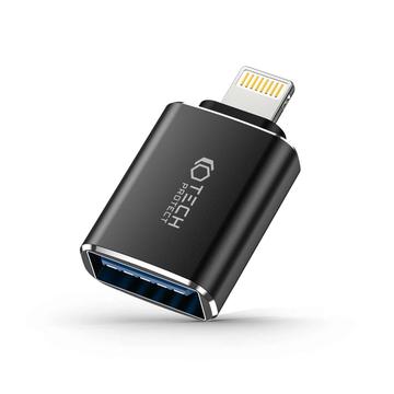 Tech-Protect UltraBoost Adattatore da Lightning a USB-A - Nero