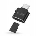 Lettore di schede Tech-Protect UltraBoost Type-C Micro SD/TF - Nero
