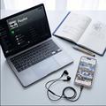 Auricolari con cavo Tech-Protect Ultraboost Core G3 USB-C - Nero