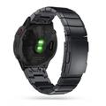 Tech-Protect Cinturino universale Garmin in acciaio inox - 22 mm - nero