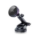 Tech-Protect V9 ArcticBoost Supporto/caricatore MagSafe per auto 25W - Nero