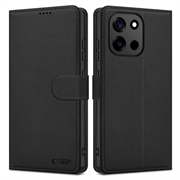 Custodia a portafoglio con magnete e supporto Tech-Protect per OnePlus Nord 6 - Nera