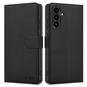 Custodia a portafoglio con magnete e supporto Tech-Protect per Samsung Galaxy A27 - Nera