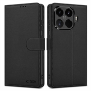 Custodia a portafoglio con magnete e supporto Tech-Protect per Xiaomi 17T Pro - Nera