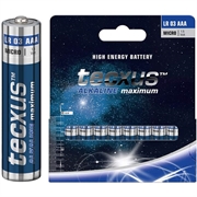 Batterie alcaline Tecxus LR03/AAA