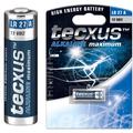 Batteria alcalina Tecxus LR27/A27 da 12V