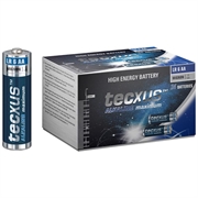 Batterie alcaline Tecxus LR6/AA