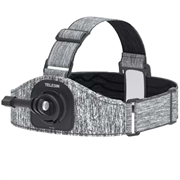 Telesin GP-HMS-T06 Fascia con due supporti per action cam