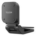 Clip magnetica Telesin per visiera per Insta360 GO Ultra - Nero
