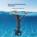 Telesin S1-TSS-07 bastone per selfie galleggiante / treppiede subacqueo con telecomando Bluetooth per GoPro