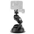 Telesin TE-SUC-012 Supporto a ventosa per telefono e action camera - Nero