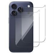 Proteggi Cover Posteriore per iPhone 18 Pro - 9H - 2 Pezzi. - Trasparente