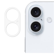 Protezione in vetro temperato per l'obiettivo della fotocamera dell'iPhone 18 - Trasparente