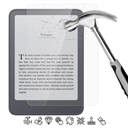 Protezione dello schermo in vetro temperato per Amazon Kindle (2026) - 9H - Case Friendly - Trasparente