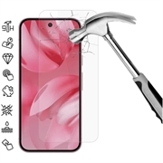 Protezione dello schermo in vetro temperato per Google Pixel 10 - 9H - Case Friendly - Trasparente