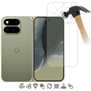 Protezione dello schermo in vetro temperato per Google Pixel 11 Pro Fold - 9H - Case Friendly - Trasparente