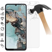Pellicola Schermo in Vetro Temperato per HTC Wildfire E5 Plus - Case Friendly - Trasparente