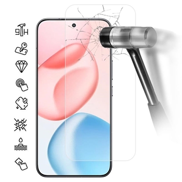 Protezione dello schermo in vetro temperato per Honor 400 Smart - 9H - Case Friendly - Trasparente