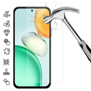 Protezione dello schermo in vetro temperato per Honor Play10C - 9H - Case Friendly - Trasparente