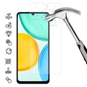 Protezione dello schermo in vetro temperato per Honor X5d/X5d Plus - 9H - Case Friendly - Trasparente