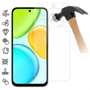 Protezione dello schermo in vetro temperato per Honor X6e - 9H - Case Friendly - Trasparente