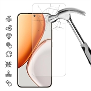 Protezione dello schermo in vetro temperato per Honor X70 Refresh - 9H - Case Friendly - Trasparente
