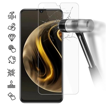 Proteggi Schermo in Vetro Temperato Huawei Enjoy 70 - 9H - Case Friendly - Trasparente