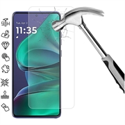 Protezione dello schermo in vetro temperato per Motorola Edge 60 Stylus - 9H - Case Friendly - Trasparente