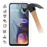 Pellicola Schermo in Vetro Temperato per Motorola Moto E15 - Case Friendly - Trasparente