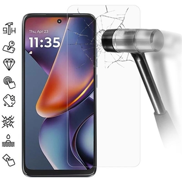 Pellicola Schermo in Vetro Temperato per Motorola Moto G (2025) - Case Friendly - Trasparente