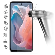 Proteggi Schermo in vetro temperato Motorola Moto G Play (2024) - 9H - Case Friendly  - Trasparente