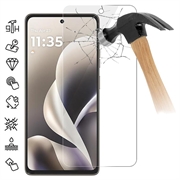 Protezione dello schermo in vetro temperato per Motorola Moto G Power (2026) - 9H - Case Friendly - Trasparente
