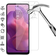 Proteggi Schermo in vetro temperato Motorola Moto G24 - 9H - Case Friendly  - Trasparente