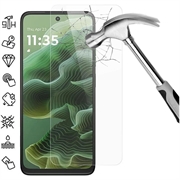 Pellicola Schermo in Vetro Temperato per Motorola Moto G35 - Case Friendly - Trasparente
