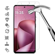 Protezione dello schermo in vetro temperato per Motorola Moto G37/G37 Power/G47 - 9H - Case Friendly - Trasparente